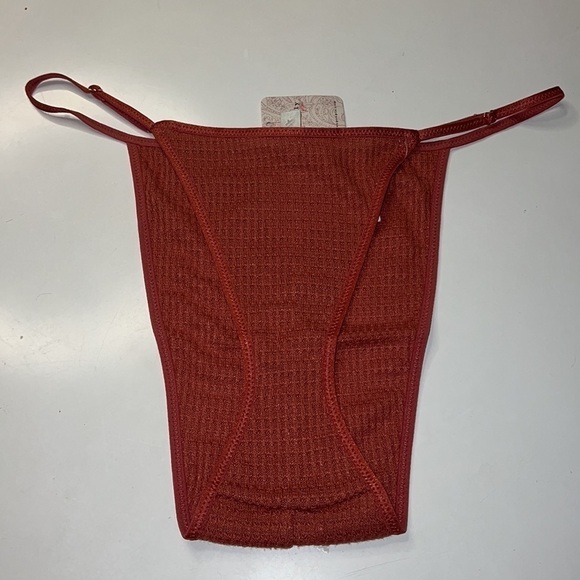 Free PEOPLE Intimates Warmstone One Of The Girls Bikini Undies Pantie size XL - Picture 3 of 16